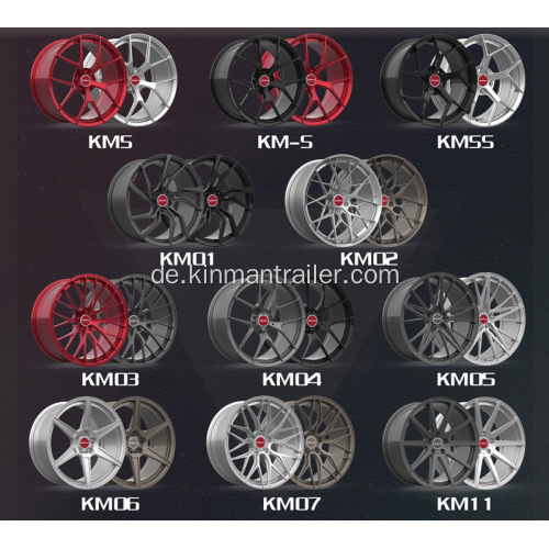 Top -Qualität Luxusauto Monoblock Forged Wheels One Piece